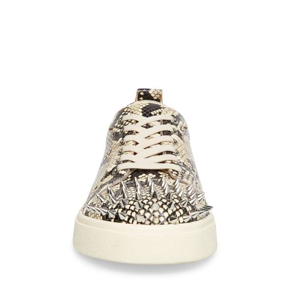 Steve Madden Portall Natural Snake Spor Ayakkabı Erkek Bej Rengi Yılan | SM-735TY