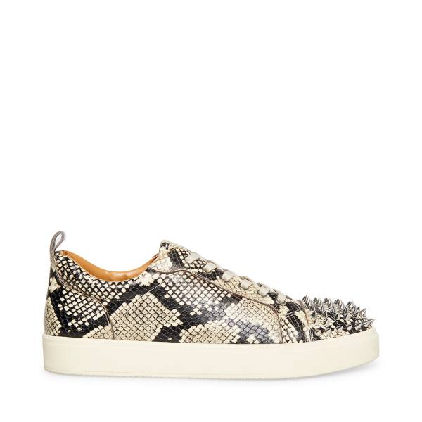 Steve Madden Portall Natural Snake Spor Ayakkabı Erkek Bej Rengi Yılan | SM-735TY