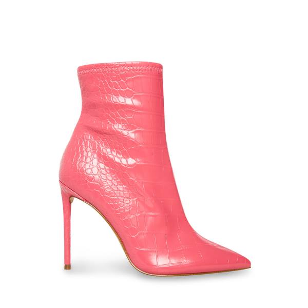 Steve Madden Posse Crocodile Bot Kadın Pembe | SM-389WD