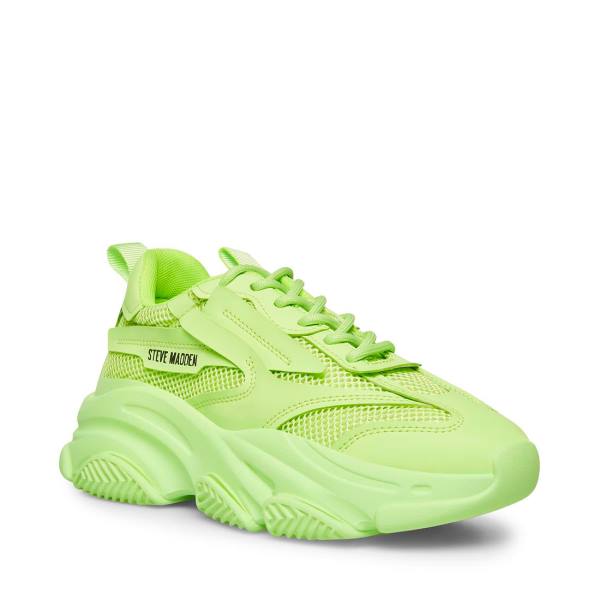 Steve Madden Possession Lime Spor Ayakkabı Kadın Açık Yeşil | SM-590PS