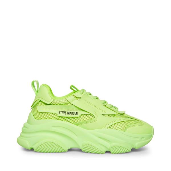 Steve Madden Possession Lime Spor Ayakkabı Kadın Açık Yeşil | SM-590PS