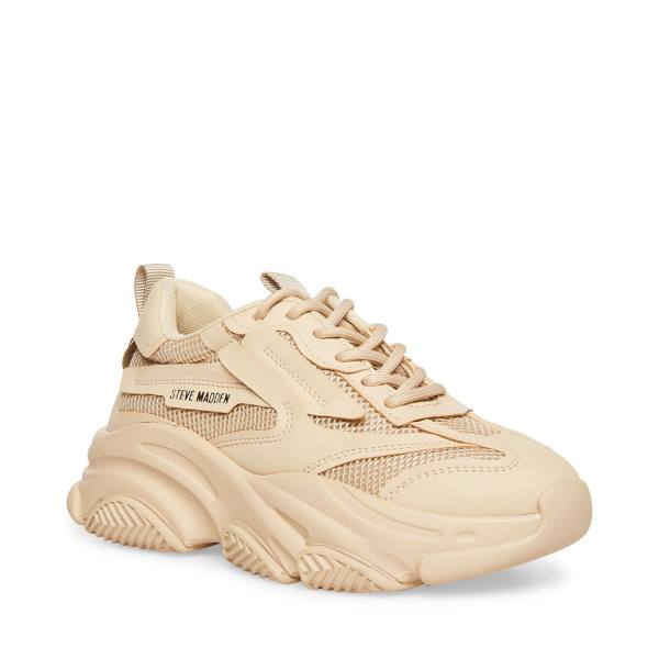 Steve Madden Possession Tan Spor Ayakkabı Kadın Kahverengi | SM-520NM