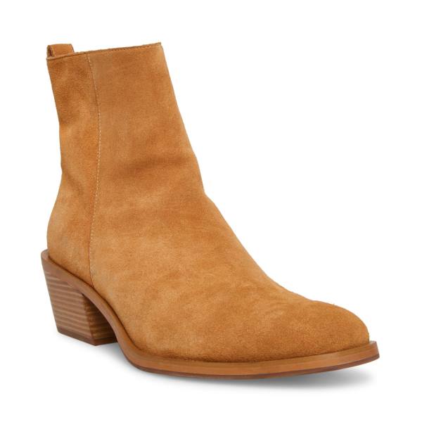 Steve Madden Richie Tan Süet Çizme Erkek Kahverengi | SM-247LP