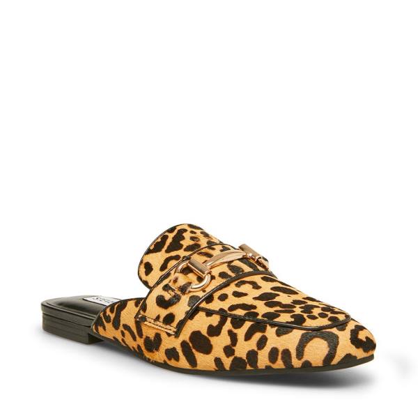 Steve Madden Rylie Leopard Düz Ayakkabı Kadın Leopar | SM-728OC