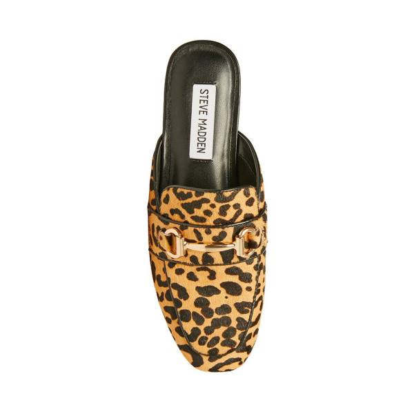 Steve Madden Rylie Leopard Düz Ayakkabı Kadın Leopar | SM-728OC