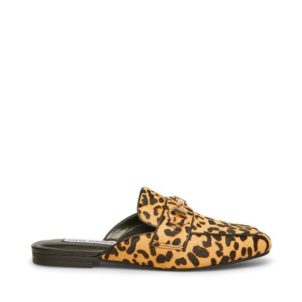 Steve Madden Rylie Leopard Düz Ayakkabı Kadın Leopar | SM-728OC