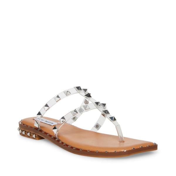 Steve Madden Sandie Sandalet Kadın Clear | SM-628CP