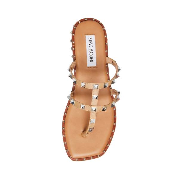 Steve Madden Sandie Tan Sandalet Kadın Kahverengi | SM-123LJ