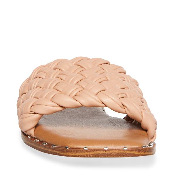 Steve Madden Santina Natural Sandalet Kadın Bej Rengi | SM-295ZI