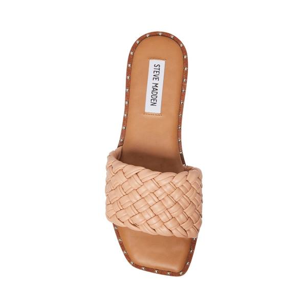 Steve Madden Santina Natural Sandalet Kadın Bej Rengi | SM-295ZI