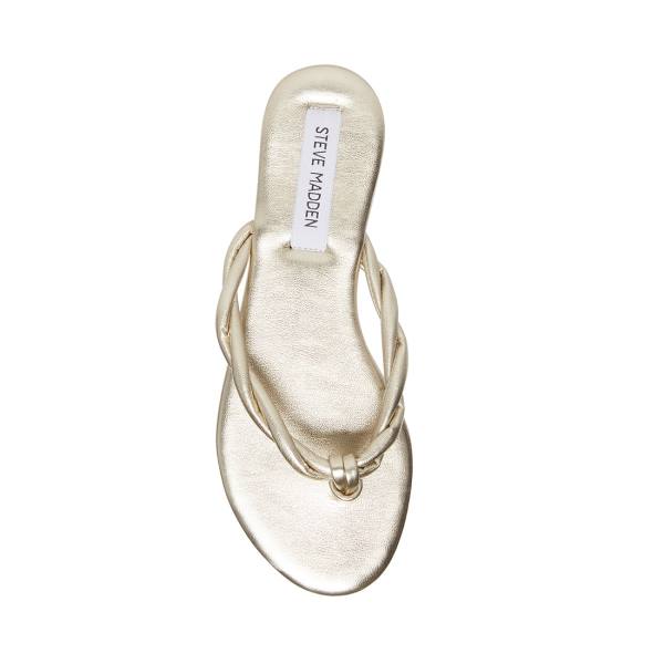 Steve Madden Saylor Sandalet Kadın Altın | SM-208GA