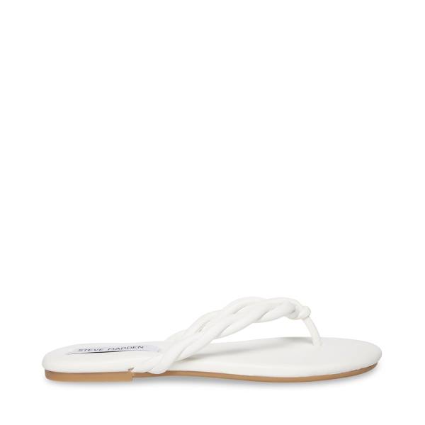 Steve Madden Saylor Sandalet Kadın Beyaz | SM-375BL