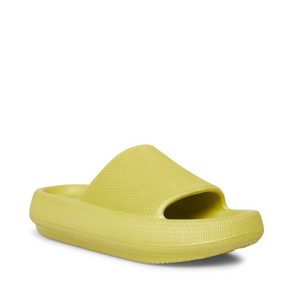 Steve Madden Scuba Lime Sandalet Kadın Açık Yeşil | SM-271AX