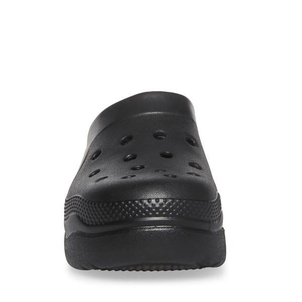 Steve Madden Scuff Düz Ayakkabı Kadın Siyah | SM-261BP