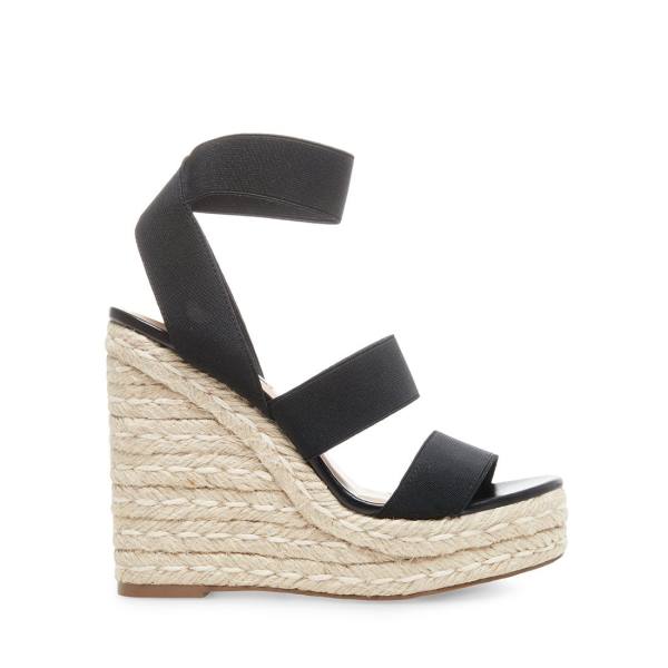 Steve Madden Shimmy Sandalet Kadın Siyah | SM-632TR