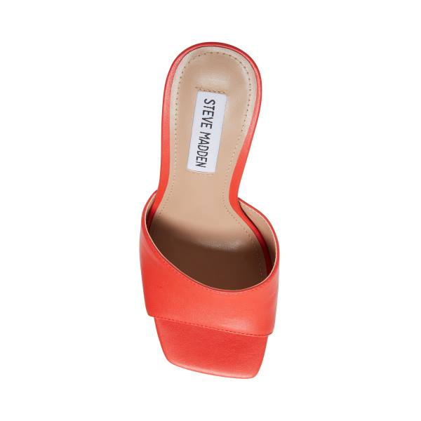 Steve Madden Signal Heel Topuklu Ayakkabı Kadın Kırmızı | SM-781OU