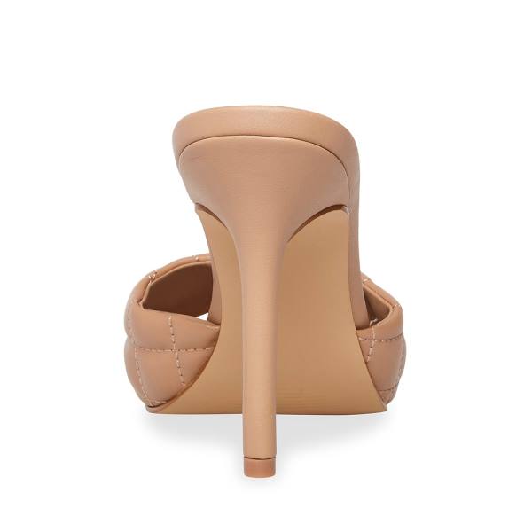 Steve Madden Signify Natural Heel Topuklu Ayakkabı Kadın Bej Rengi | SM-260RL