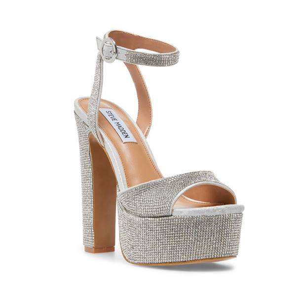 Steve Madden Skyla-r Heel Topuklu Ayakkabı Kadın Diamond | SM-283EW