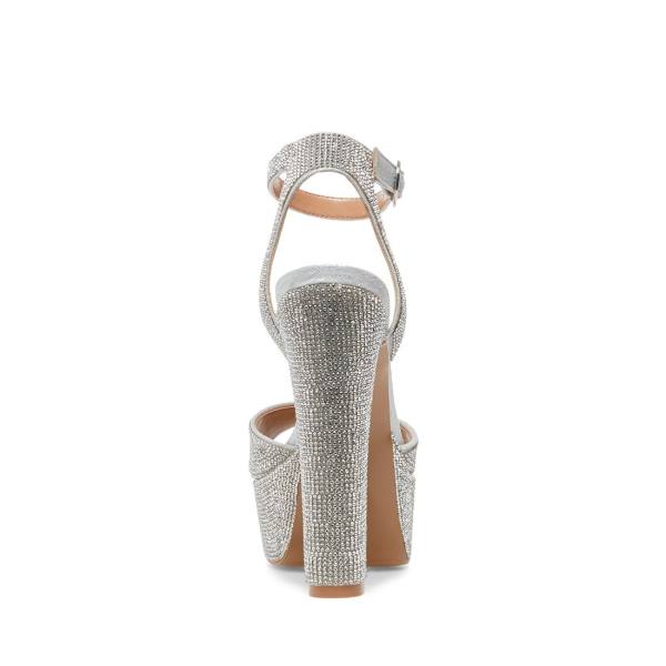 Steve Madden Skyla-r Heel Topuklu Ayakkabı Kadın Diamond | SM-283EW