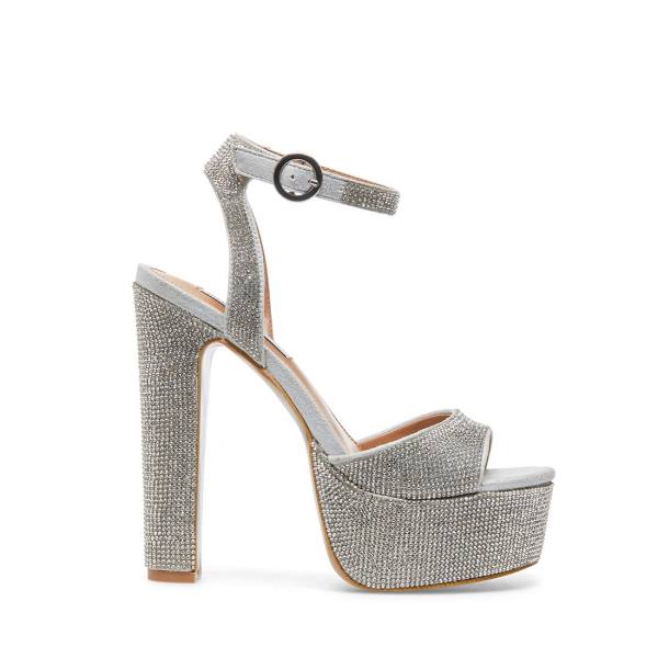 Steve Madden Skyla-r Heel Topuklu Ayakkabı Kadın Diamond | SM-283EW