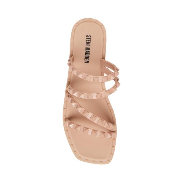 Steve Madden Skyler-j Blush Sandalet Kadın Pembe | SM-098BZ