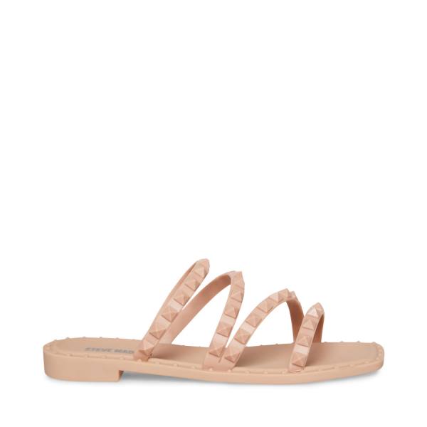 Steve Madden Skyler-j Blush Sandalet Kadın Pembe | SM-098BZ