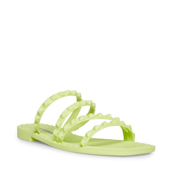 Steve Madden Skyler-j Lime Sandalet Kadın Açık Yeşil | SM-263JD