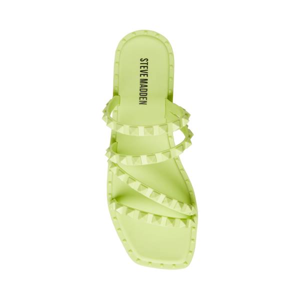 Steve Madden Skyler-j Lime Sandalet Kadın Açık Yeşil | SM-263JD