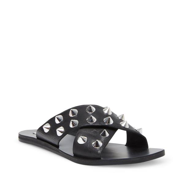 Steve Madden Spiked Sandalet Kadın Siyah Renkli | SM-203BF