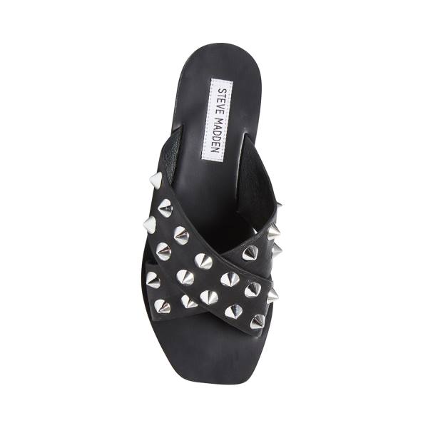 Steve Madden Spiked Sandalet Kadın Siyah Renkli | SM-203BF