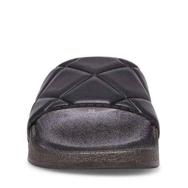 Steve Madden Squishy Sandalet Kadın Siyah | SM-028VK