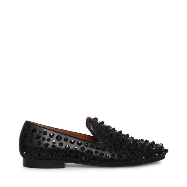 Steve Madden Stefanoo Studs Elbise Ayakkabısı Erkek Siyah | SM-340NV