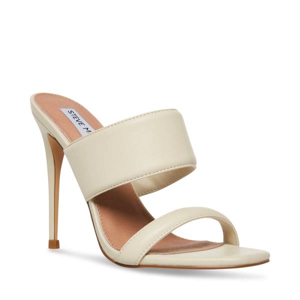 Steve Madden Swan Bone Heel Topuklu Ayakkabı Kadın Bej Rengi | SM-912EW