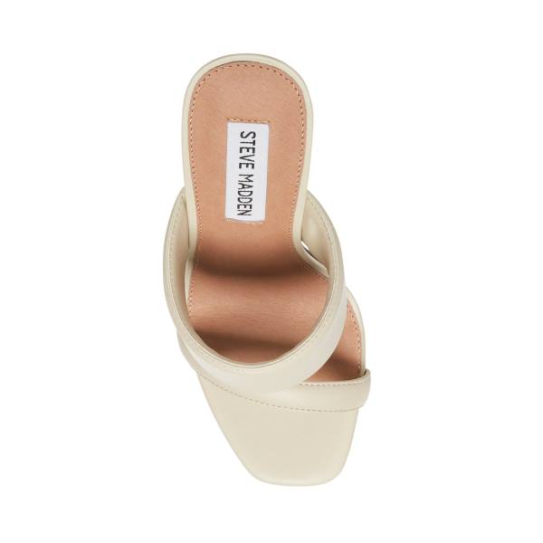 Steve Madden Swan Bone Heel Topuklu Ayakkabı Kadın Bej Rengi | SM-912EW