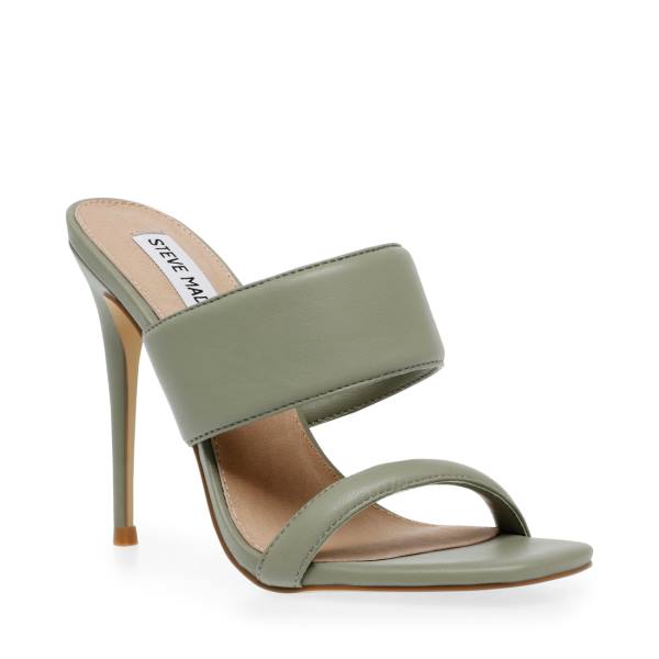 Steve Madden Swan Heel Topuklu Ayakkabı Kadın Yeşil | SM-309CJ