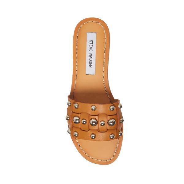 Steve Madden Tanya Tan Sandalet Kadın Kahverengi Renkli | SM-586QN