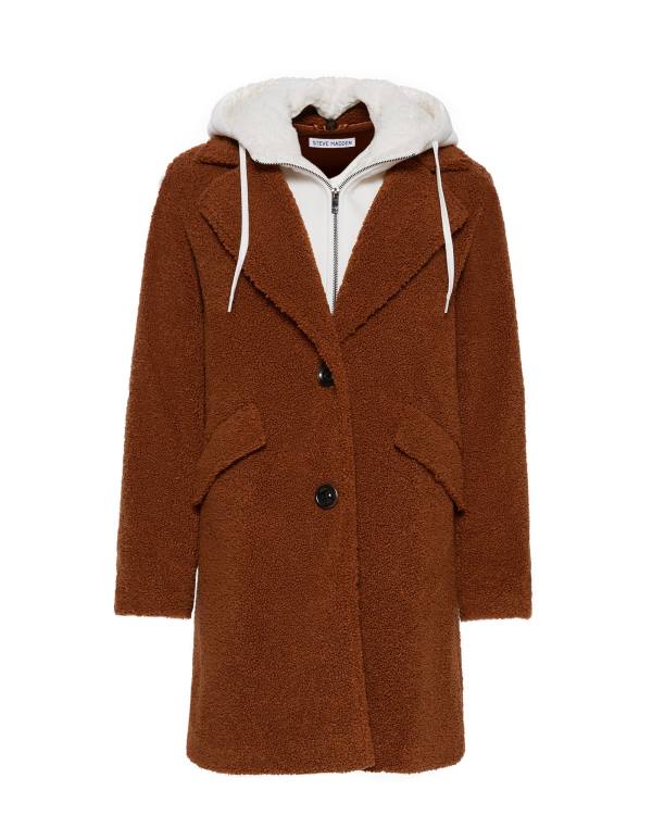 Steve Madden Teddy Sherpa Kaban Kadın Kahverengi | SM-570PD