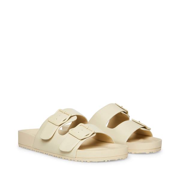 Steve Madden Teddy-t Bone Sandalet Kadın Bej Rengi | SM-920PN