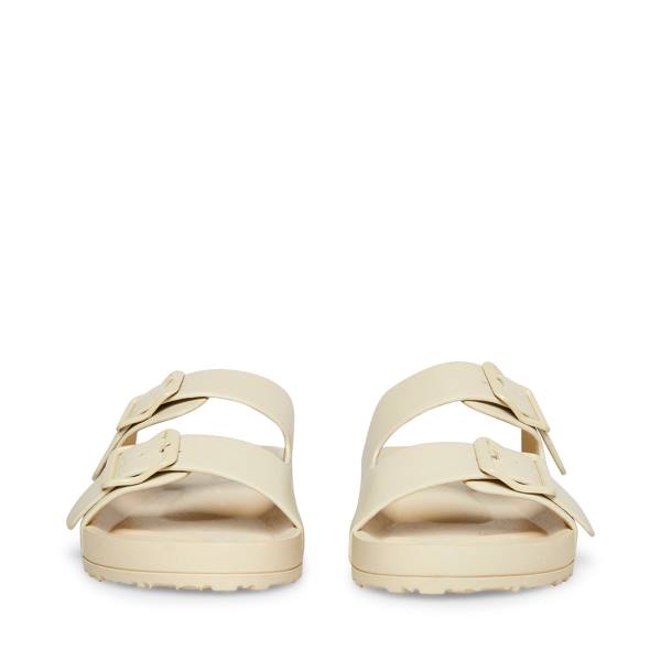 Steve Madden Teddy-t Bone Sandalet Kadın Bej Rengi | SM-920PN