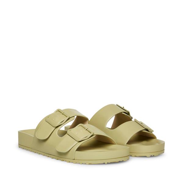 Steve Madden Teddy-t Sage Sandalet Kadın Gri Zeytin Yeşili | SM-654EQ