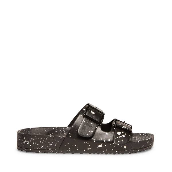 Steve Madden Teddy-t Sandalet Kadın Siyah Renkli | SM-317CA