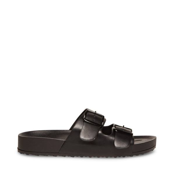 Steve Madden Teddy-t Sandalet Kadın Siyah | SM-859JS