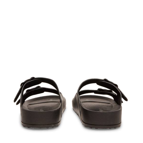 Steve Madden Teddy-t Sandalet Kadın Siyah | SM-859JS