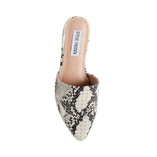 Steve Madden Tempting Snake Düz Ayakkabı Kadın Renkli Yılan | SM-041YR