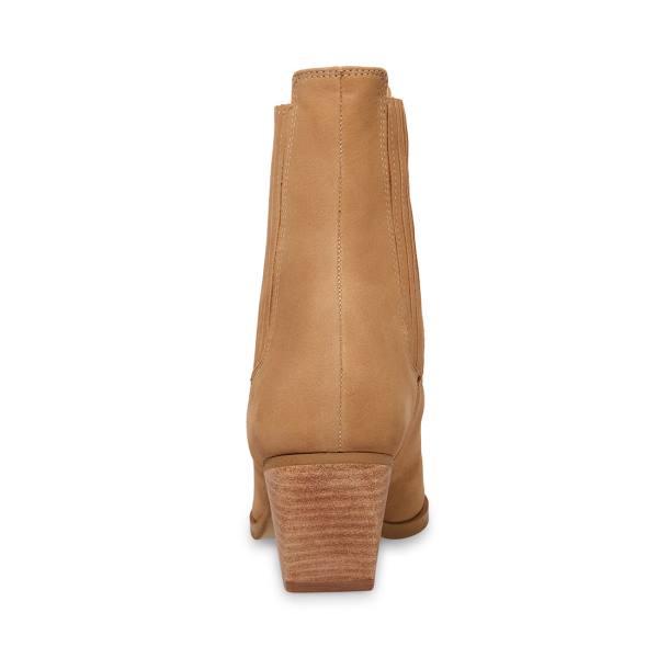 Steve Madden Terezza Tan Nubuck Bot Kadın Kahverengi | SM-580GL