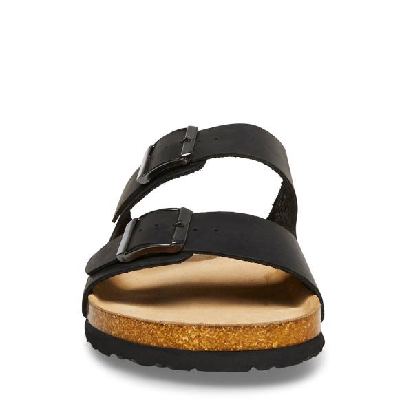 Steve Madden Tilted Sandalet Erkek Siyah | SM-815ML