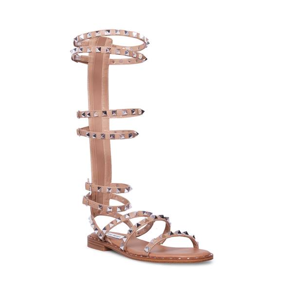 Steve Madden Trailblaze Tan Sandalet Kadın Kahverengi | SM-127PK