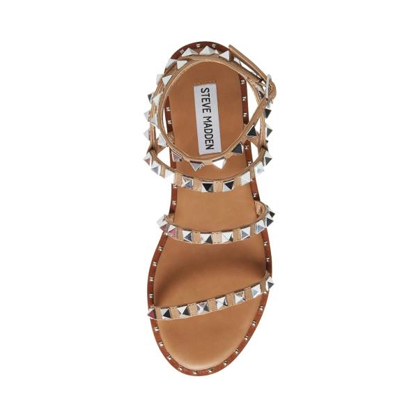 Steve Madden Travel Tan Sandalet Kadın Kahverengi | SM-938ZL