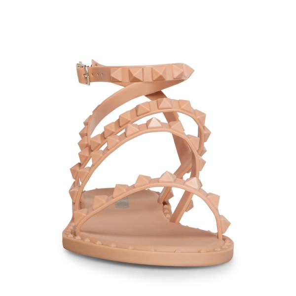 Steve Madden Travel-j Blush Sandalet Kadın Pembe | SM-504DJ