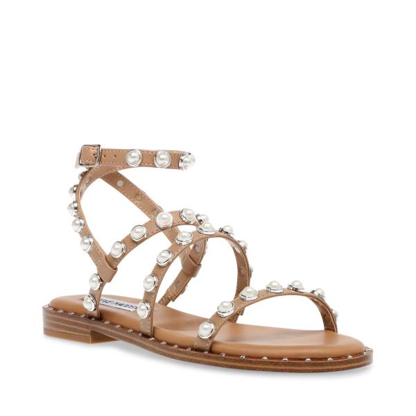 Steve Madden Travel-p Tan Sandalet Kadın Kahverengi | SM-023IY